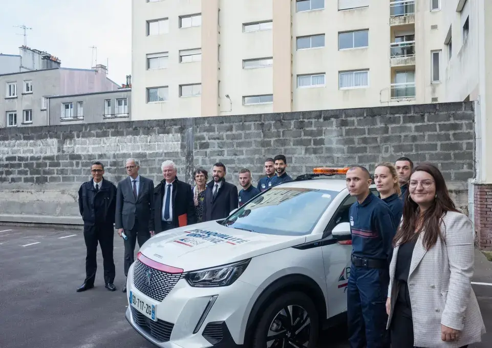 Actu 2022 -  La ville de Brest lance sa Brigade de tranquillité urbaine