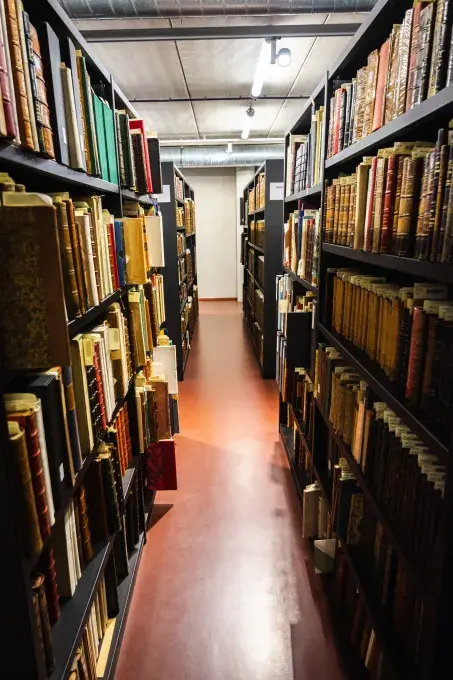 Dans les couloirs de la bibliothèque patrimoniale Yroise