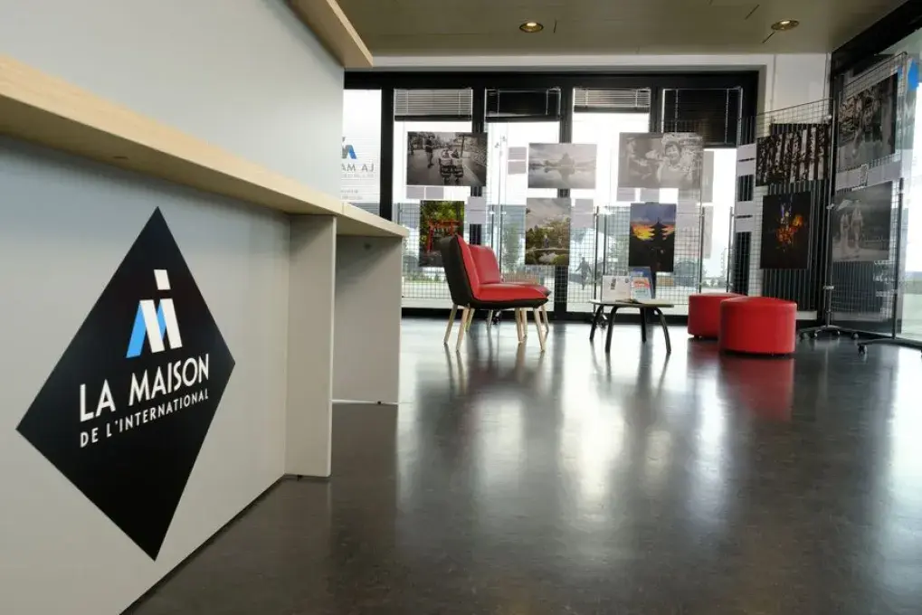 Maison de l'international, espace d'accueil et d'exposition