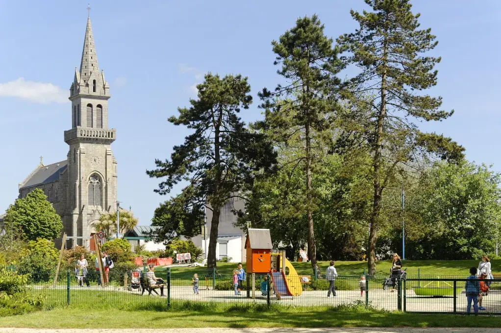 Aire de jeux à Bohars