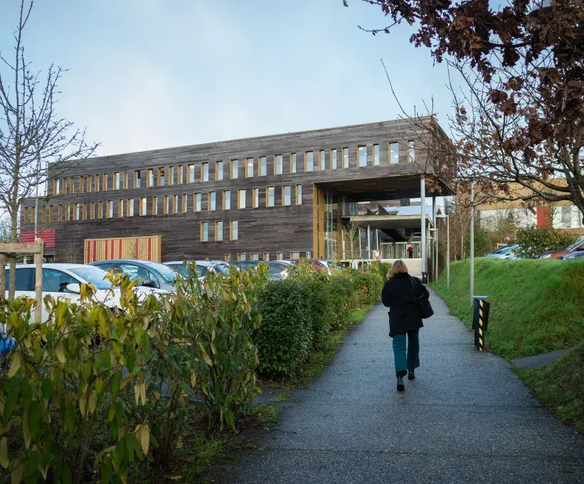 Etudes post-bac : entrée sur le campus des métiers Sup'Ifac à Guipavas