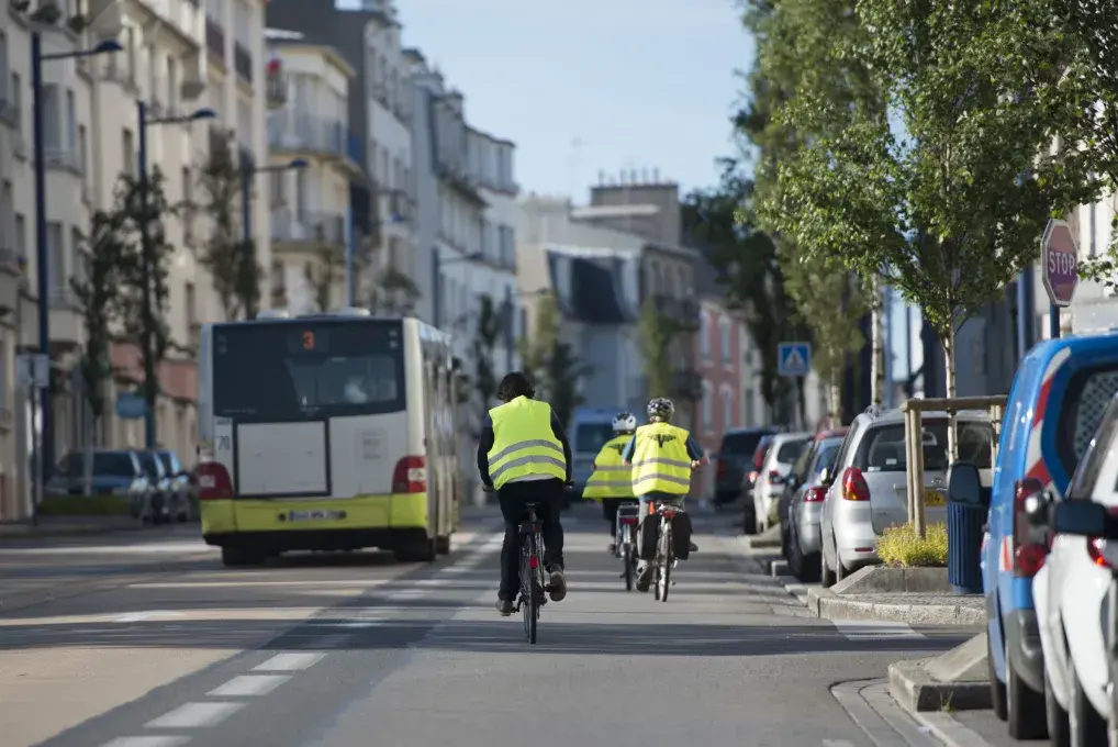 Brest, une ville pour tous : piétons, vélos, voitures et transports en commun