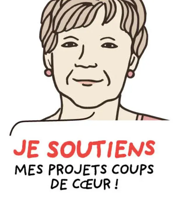 Affiche de promotion des coups de coeur du budget participatif 