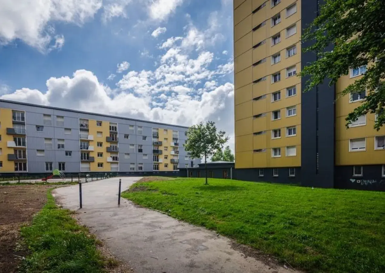 Actu 2021 -  A Lambézellec, 402 logements rénovés par Brest métropole habitat