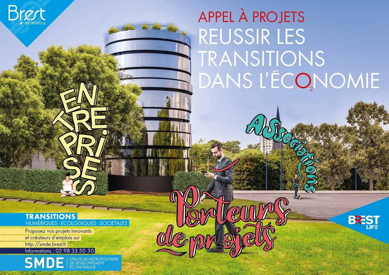 Actu 2022 -  Brest métropole accompagne les projets de transitions