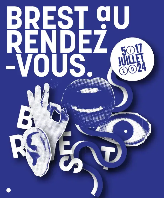Affiche de Brest au rendez-vous 2024