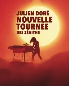 Visuel du spectacle de Julien Doré
