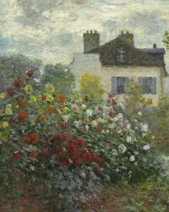 Claude Monet, Le Jardin de l'artiste à Argenteuil,1873, huile sur toile, National Gallery of Arts, Washington D.C
