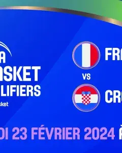 Match de qualification EuroBasket 2025 : France - Croatie