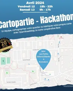 Cartopartie-Hackathon pour les 20 ans d'OpenStreetMap
