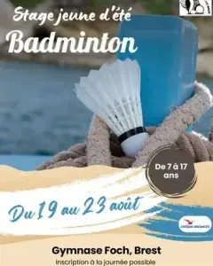 Stage d'été de badminton 2024