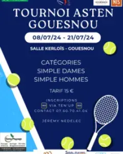 Tournoi de tennis Asten Gouesnou