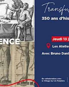 Conférence « Transfusion sanguine, 350 ans d’histoire et d’innovation »