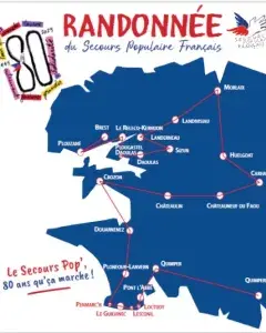 Randonnée des 80 ans du Secours populaire français