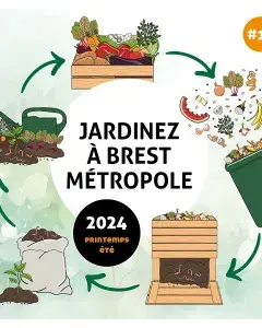 poubelle de déchets alimentaires et compost