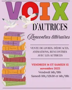 Voix d'autrices - Salon Littéraire