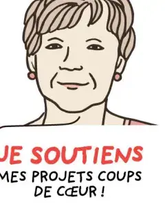 Affiche de promotion des coups de coeur du budget participatif 