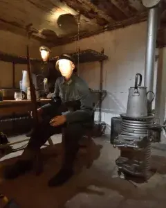 Visite du bunker de Kervallon