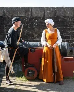 Reconstitution historique au Château de Brest
