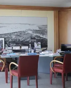 Visite guidée du bureau du maire et l'hôtel de ville