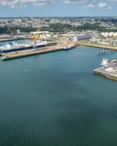 Visite guidée du port de commerce