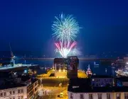 Actu 2022 -  14 juillet : le feu d'artifice fait son retour à Brest !
