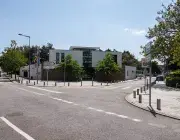 Le bâtiment de la mairie de quartier de l'Europe à Brest