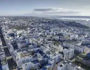 Vue aérienne de Brest métropole 