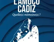 Une affiche présentant un bateau qui coule.