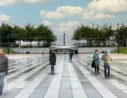 Vue numérique de l'avenue Clemenceau réaménagée