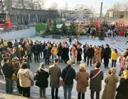 Rassemblement en solidarité à Mayotte, place de la Liberté. 