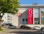 Vue du mur extérieur du musée des Beaux-arts de Brest