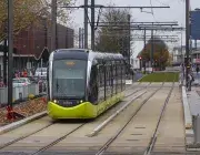 rame de tramway boulevard Clemenceau