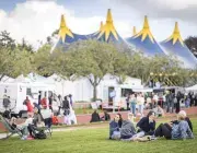 des étudiants lors de la première édition de l'Interkampus à Brest en 2024