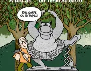 "Le chat" de Philippe Geluck déambule à Brest jusqu’au 5 octobre