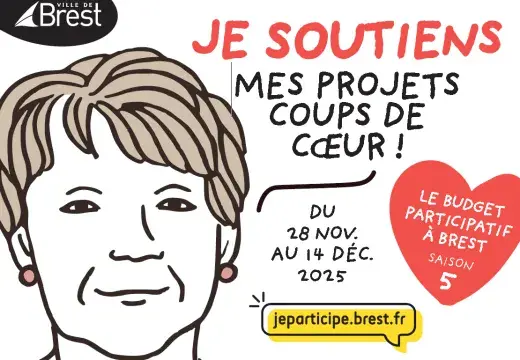 un dessin de dame à côté du message je soutiens mes coups de cœur