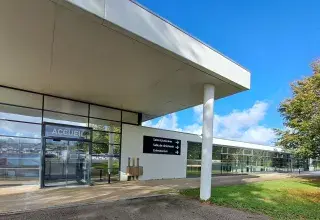 Vue de l'entrée des PFCA à Brest