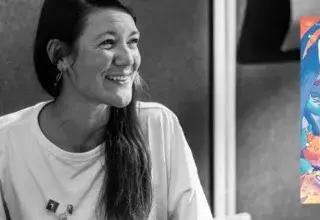 Dédicace de Anne Gaëlle Morizur : Les Wood, T.1 Haute voltige