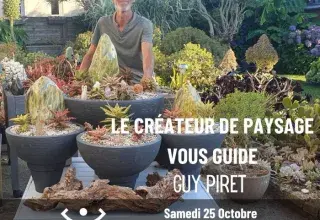 Visite guidée de Guy Piret, créateur de paysage