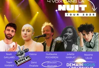 4 voix dans la nuit - tour 2025