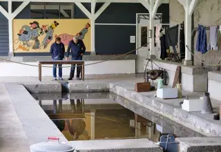 Visite du Lavoir rue de Saint-Malo