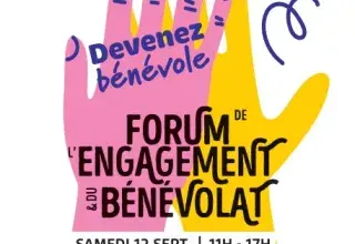 Affiche du forum de l'engagement et du bénévolat