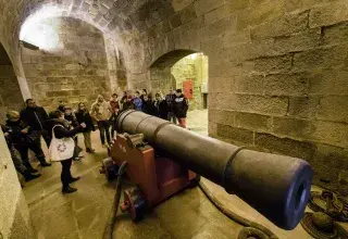 Visite guidée des casemates souterraines