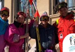 Installation ludique : La station de ski