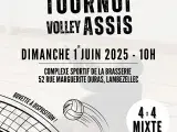 1er tournoi national de volley assis 