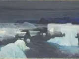 Les Glaciers, mer de Karade Alexandre Sergueevitch Borissov