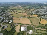 vue du dessus de la campagne