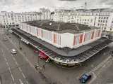 Des halles vues du ciel
