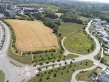 vue du dessus de la campagne