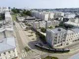 Vue sur le quartier des Quatre Moulins
